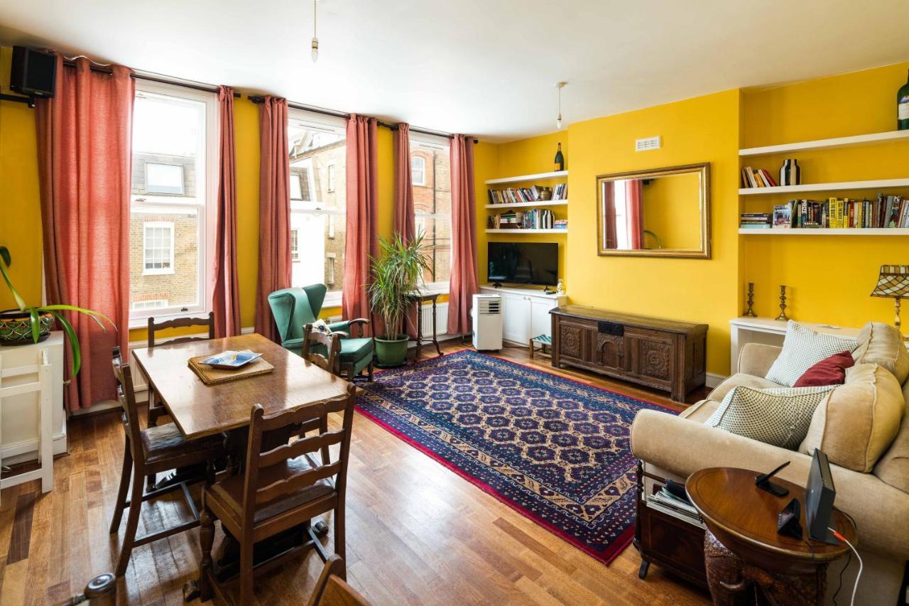 Elegant And Peaceful 2Bd Apt - Barons Court/Londres Exterior foto
